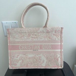 large Dior book tote